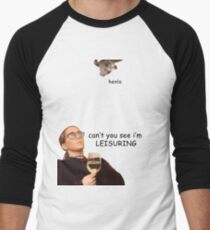 Leisure Suit Jenna Marbles Men's Baseball ¾ T-Shirt