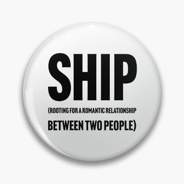Item preview, SHIP (rooting for a romantic relationship between two people) designed and sold by jazzydevil.