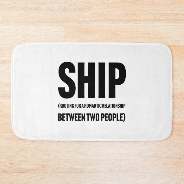 Item preview, SHIP (rooting for a romantic relationship between two people) designed and sold by jazzydevil.