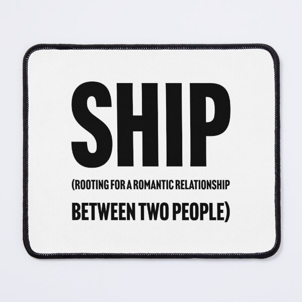 Item preview, SHIP (rooting for a romantic relationship between two people) designed and sold by jazzydevil.