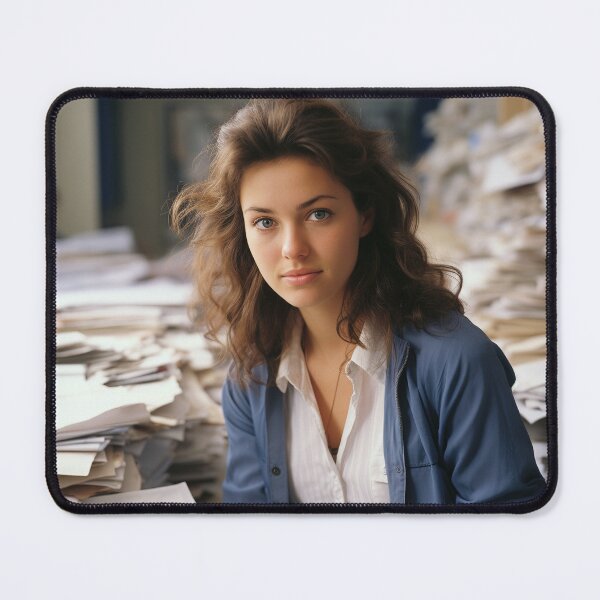 Item preview, Forensic Female Odontologist Sorting Medical and Dental Records designed and sold by TheBrainArt.
