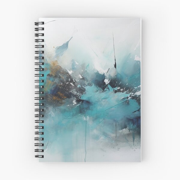Item preview, Turquoise Abstract Art Canvas Print designed and sold by artbybodhi.