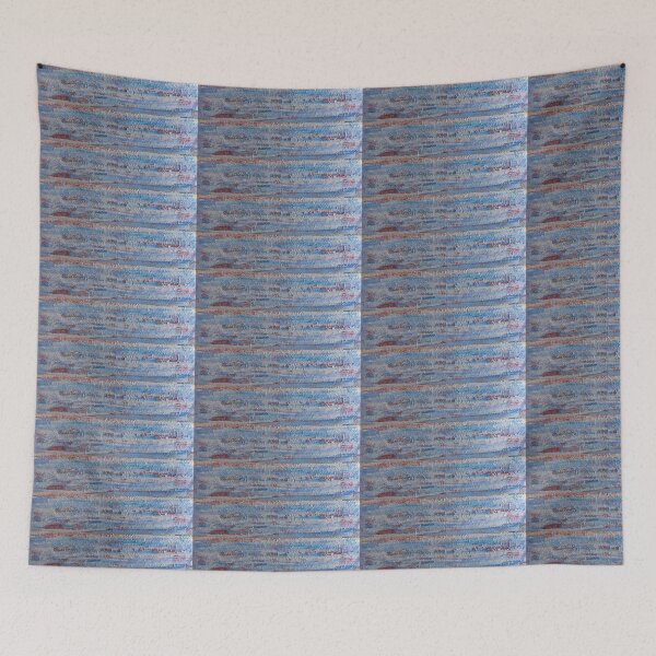 Item preview, Old-fashioned Tapestry (Ice-Blue) designed and sold by Allan Maticic.
