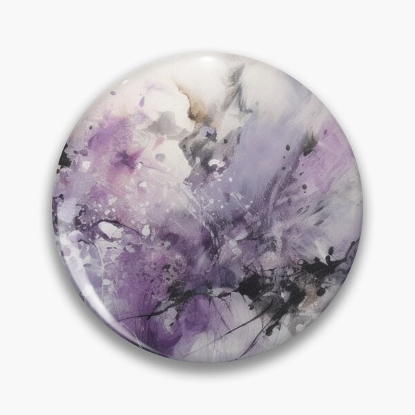Item preview, Violet Abstract Art Canvas Print designed and sold by artbybodhi.