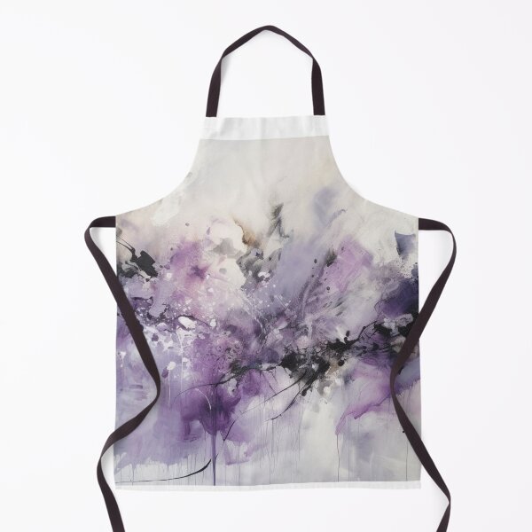 Item preview, Violet Abstract Art Canvas Print designed and sold by artbybodhi.