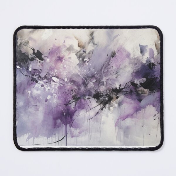 Item preview, Violet Abstract Art Canvas Print designed and sold by artbybodhi.