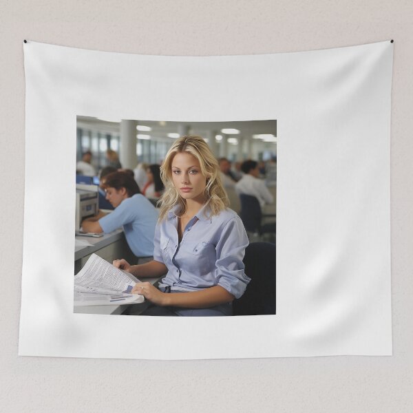 Item preview, Forensic Female Odontologist Auditing Medical and Dental Records designed and sold by TheBrainArt.