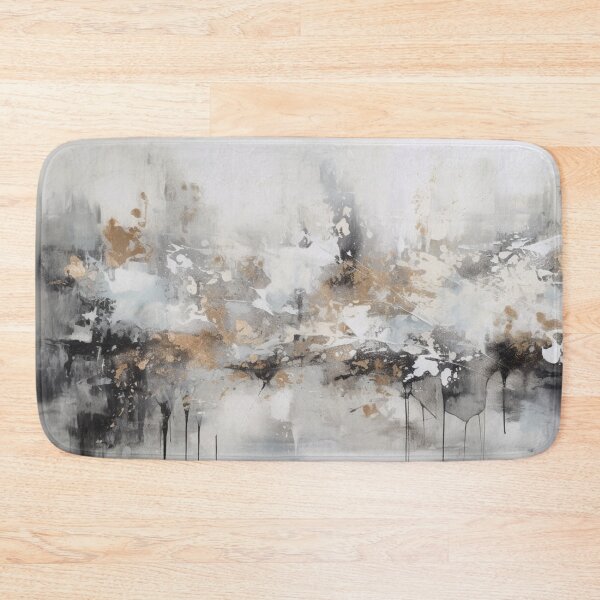 Item preview, White Abstract Art Canvas Print designed and sold by artbybodhi.