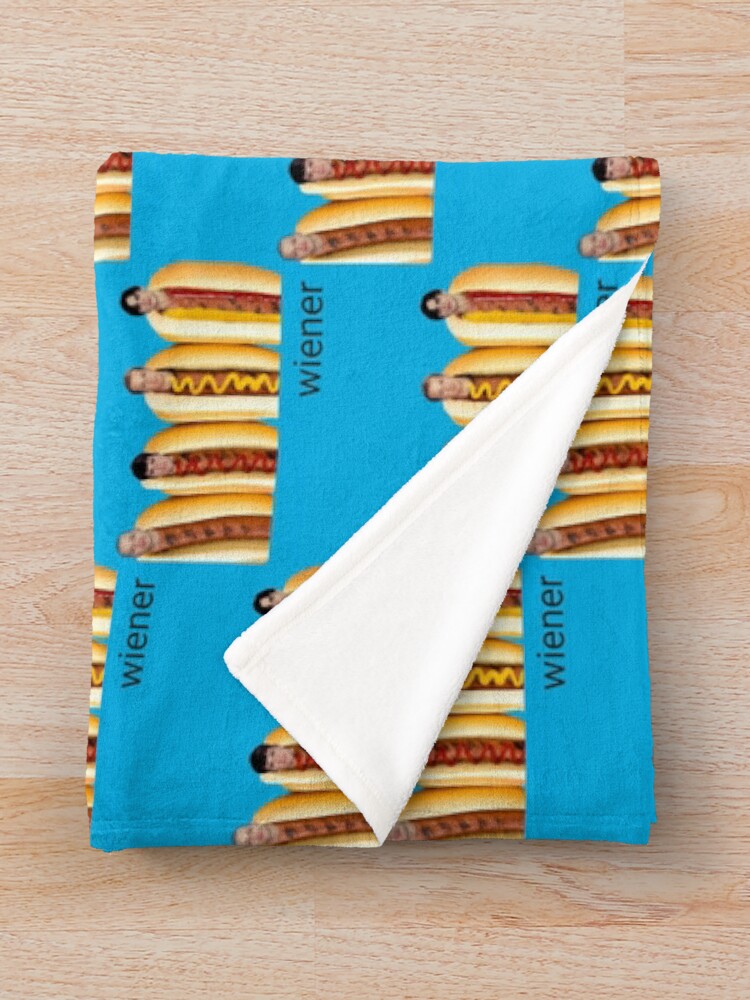 Thumbnail 3 of 6, Throw Blanket, Wiener Blue Album designed and sold by Raspberryplatyp.