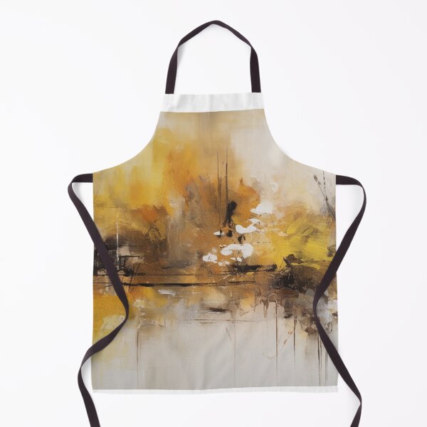 Item preview, Yellow Abstract Art Canvas Print designed and sold by artbybodhi.
