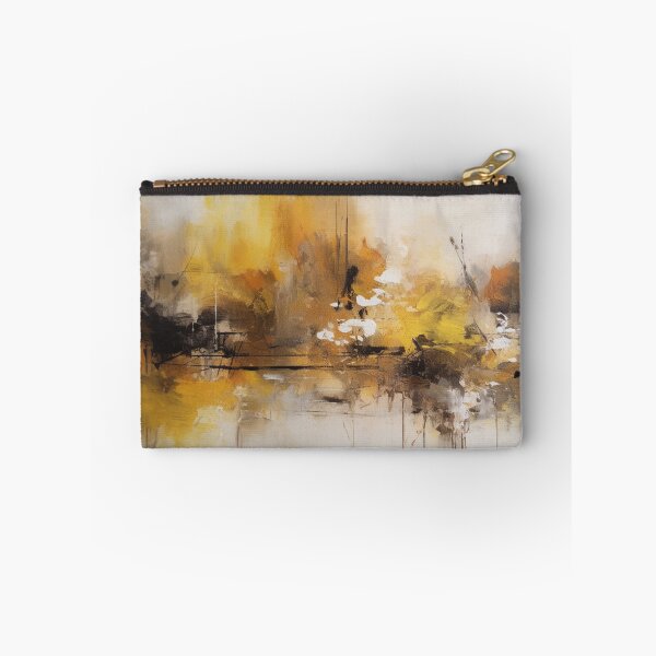Item preview, Yellow Abstract Art Canvas Print designed and sold by artbybodhi.