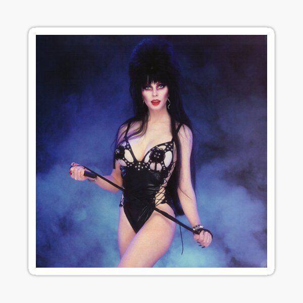 Burlesque Elvira Sticker