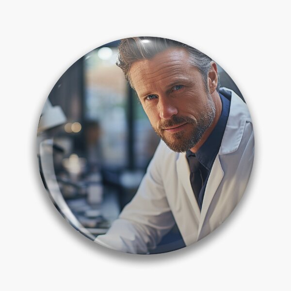 Item preview, Forensic Odontologist Microscopically Examing Medical and Dental Records designed and sold by TheBrainArt.