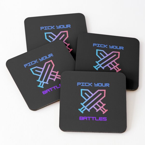 Item preview, Pick Your Battles designed and sold by Gailydaily.