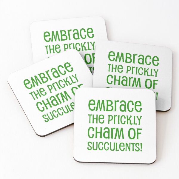 Item preview, Embrace the prickly charm of succulents designed and sold by jazzydevil.