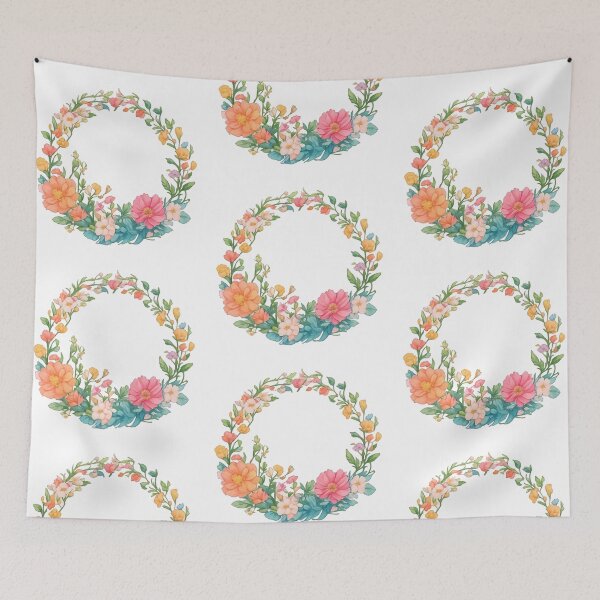 Item preview, Floral wreath designed and sold by Jayjaynaenae.
