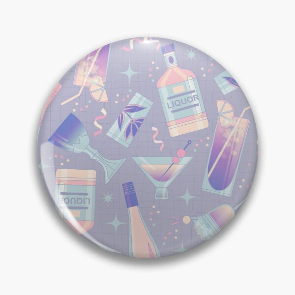 Item preview, COCKTAIL PARTY- Lilac designed and sold by Carina Parry Studios.