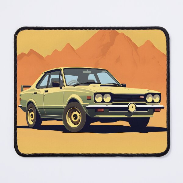 Item preview, Retro Revival: Cool, Trendy Rally car, Vintage & Classic Cars, Memes, Iconic Designs designed and sold by Posterse-.