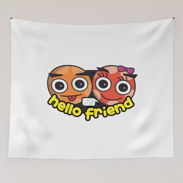 Item preview, Cute Character Design about Friendship designed and sold by Nickman789.