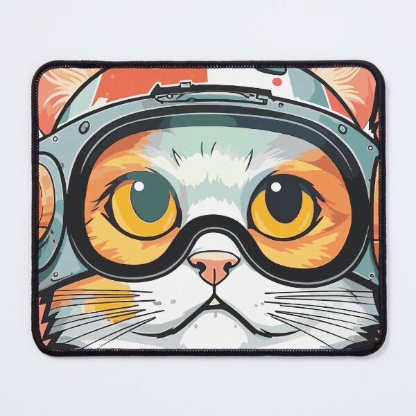 Item preview, Futuristic Multicolor Cats #20 earthling designed and sold by SOVISART.
