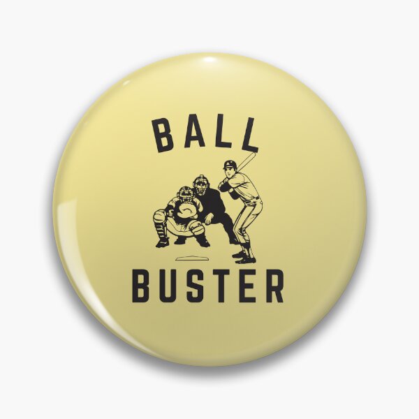 Item preview, FUNNY BALL BUSTER BASEBALL POWER WOMEN'S AND MENS BASEBALL PLAYERS designed and sold by MotivaChic.