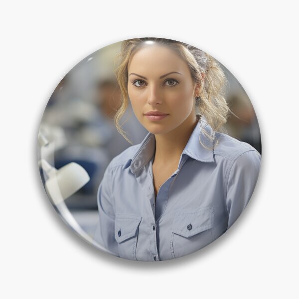 Item preview, Forensic Female Odontologist Comparing Medical and Dental Records designed and sold by TheBrainArt.