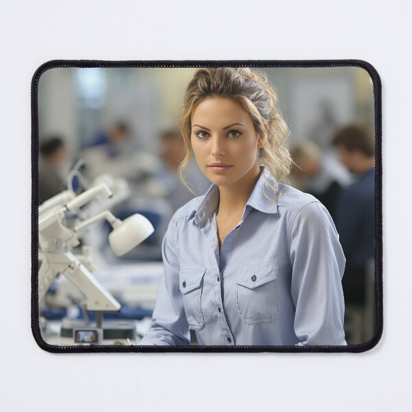 Item preview, Forensic Female Odontologist Comparing Medical and Dental Records designed and sold by TheBrainArt.