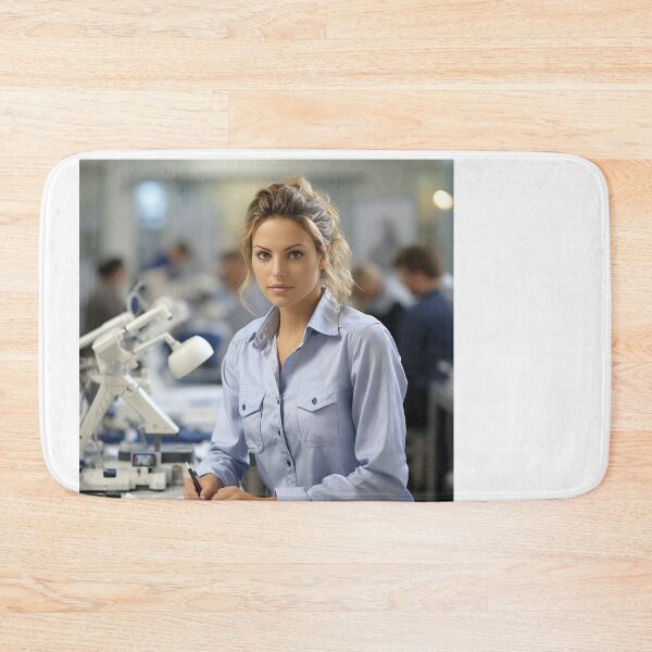 Item preview, Forensic Female Odontologist Comparing Medical and Dental Records designed and sold by TheBrainArt.