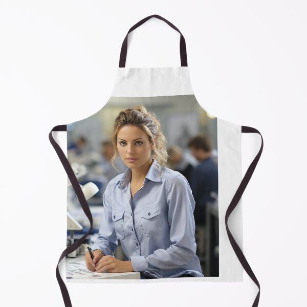 Item preview, Forensic Female Odontologist Comparing Medical and Dental Records designed and sold by TheBrainArt.