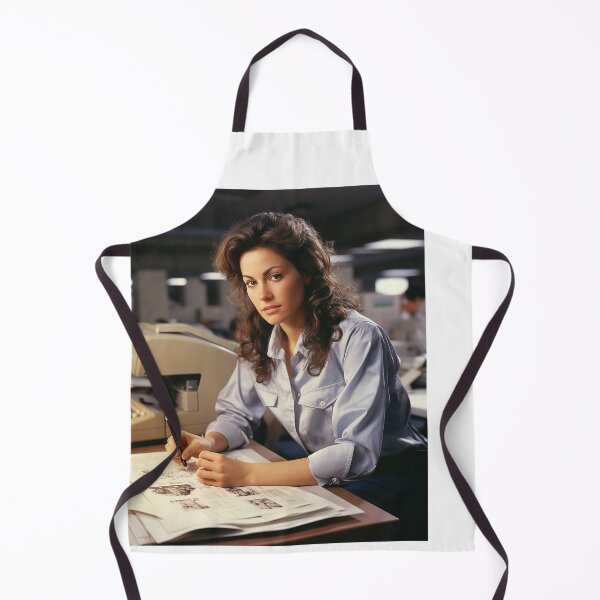 Item preview, Forensic Female Odontologist Scanning Medical and Dental Records designed and sold by TheBrainArt.
