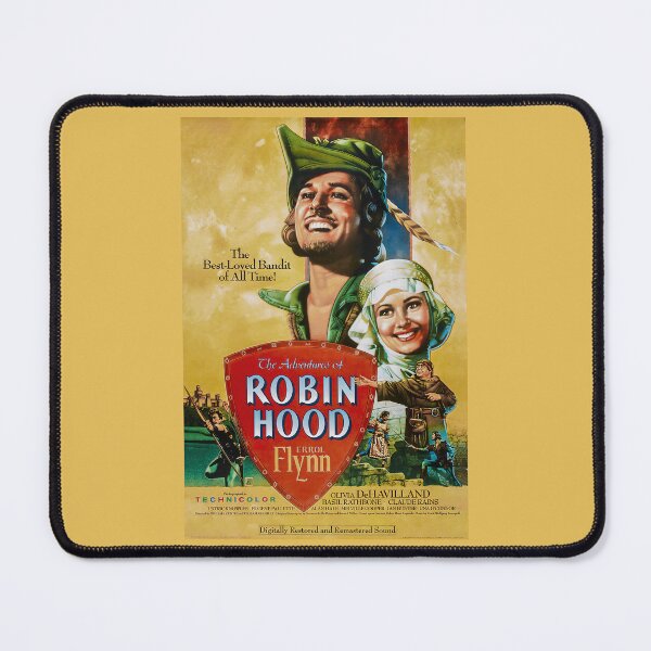 Item preview, Robin Hood 1938 Movie Poster: Vintage Adventure Art Print with Heroic Feats designed and sold by PosterForever.