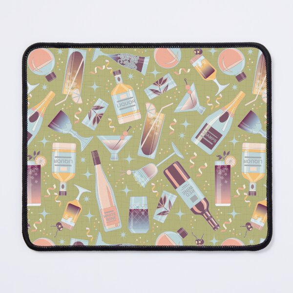 Item preview, COCKTAIL PARTY- Green designed and sold by Carina Parry Studios.
