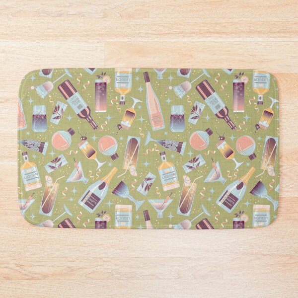 Item preview, COCKTAIL PARTY- Green designed and sold by Carina Parry Studios.