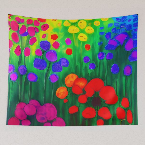 Item preview, Flowers in the style of famous art No. 8 designed and sold by CRAFTER-MEDIA.