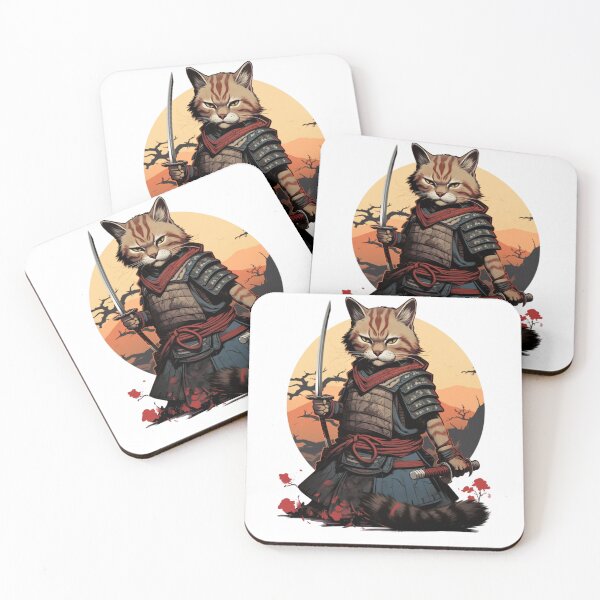 Item preview, Catana The Samurai Cat designed and sold by Authentic-Merch.