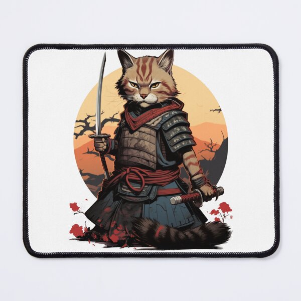 Item preview, Catana The Samurai Cat designed and sold by Authentic-Merch.