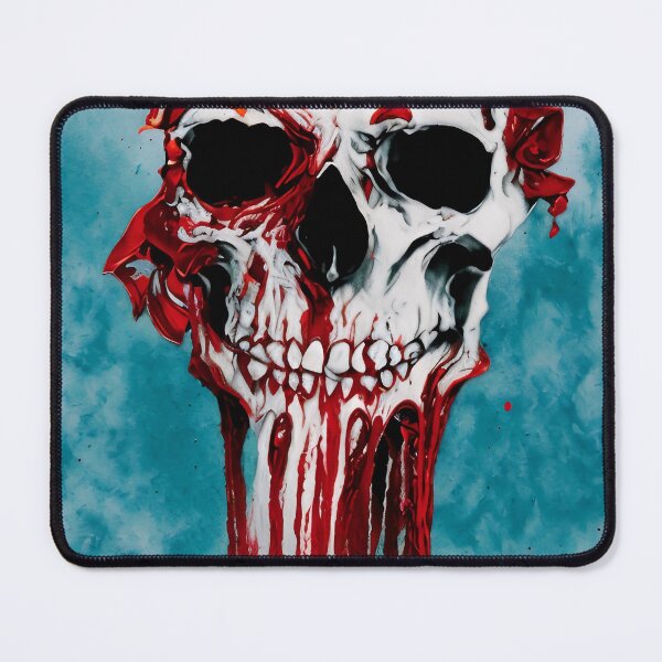 Item preview, Melting skull designed and sold by Glenbobagins.