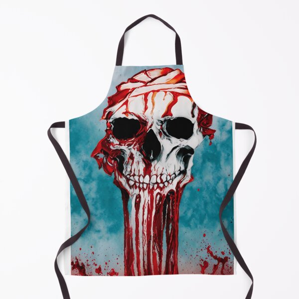 Item preview, Melting skull designed and sold by Glenbobagins.