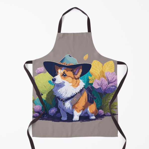 Item preview, Corgi Cowboy designed and sold by bubblegarden.