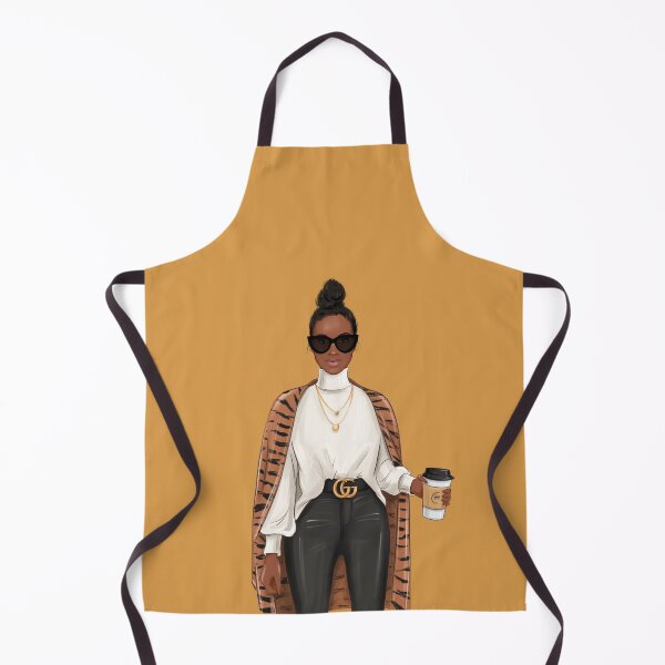 Item preview, Black woman with a coffee designed and sold by melaninblack.