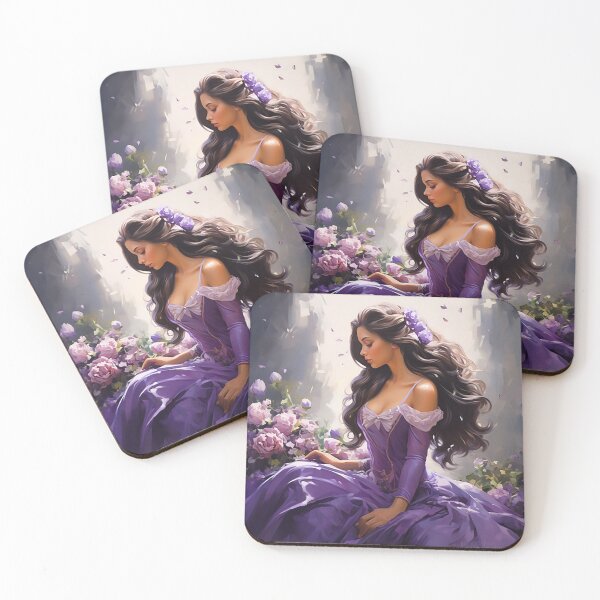 Item preview, Princess with flowers designed and sold by WorldBEST24.