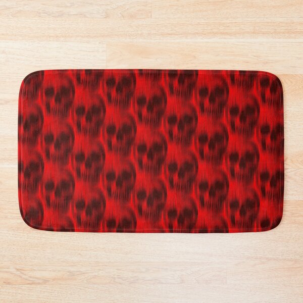 Item preview, Flaming skulls Red hell Design Print Pattern designed and sold by Kriengsaktalek.