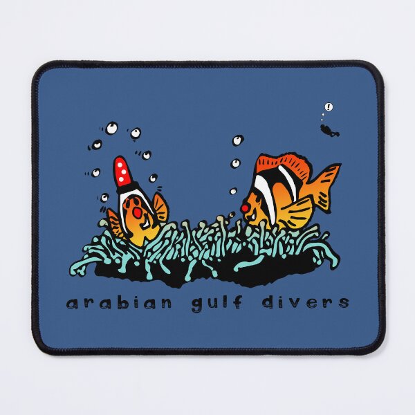 Item preview, Arabian Gulf Divers - clownfish clowning around! designed and sold by Twenty Twenty Visions.