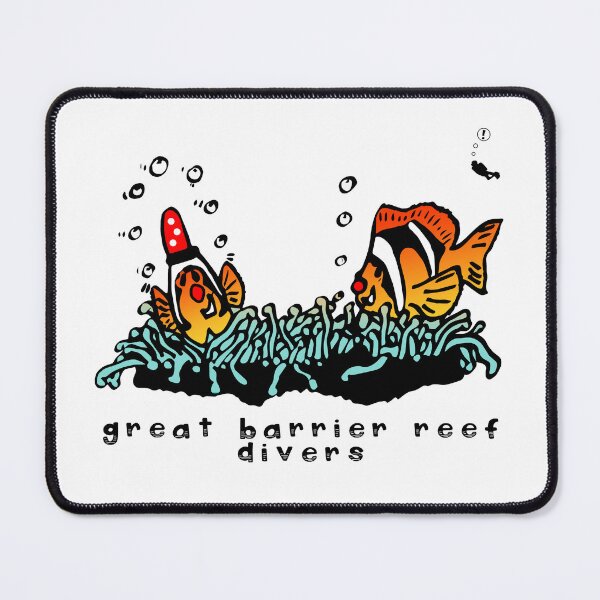 Item preview, Great Barrier Reef Divers - clownfish clowning around! designed and sold by Twenty Twenty Visions.