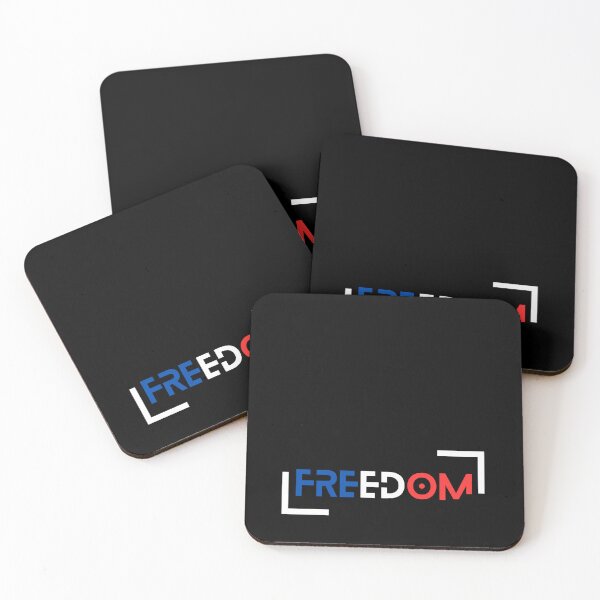 Item preview, Lettering Freedom Freedom USA colors designed and sold by nkhookysun.