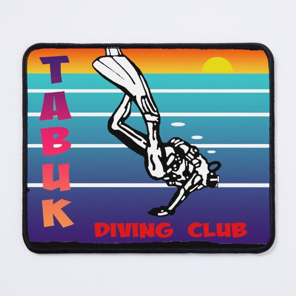 Item preview, Retro Tabuk Dive Club gear - reinterpreted! designed and sold by Twenty Twenty Visions.