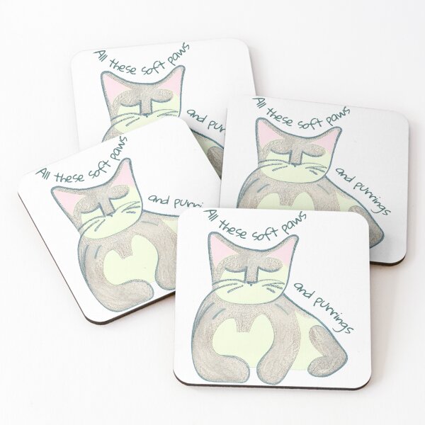 Item preview, Cute little cat drawing designed and sold by Outofdream1.