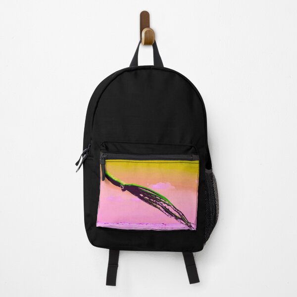 Item preview, Flying neon giant octopus on the beach No. 1 designed and sold by asanaworld.