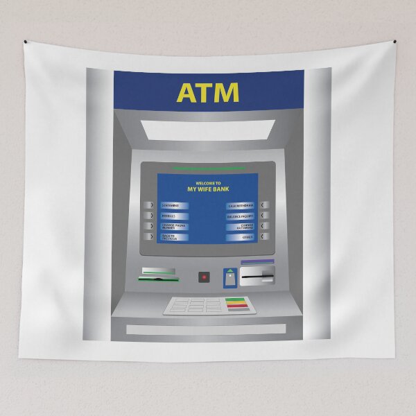 Item preview, My Wife Bank designed and sold by metalcharisma.