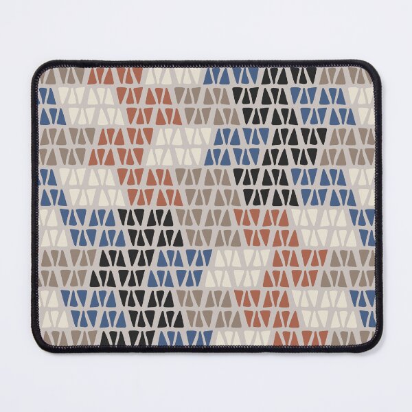 Item preview, Triangle hand drawn bricks in trapezoid formation designed and sold by FrancesPoff.